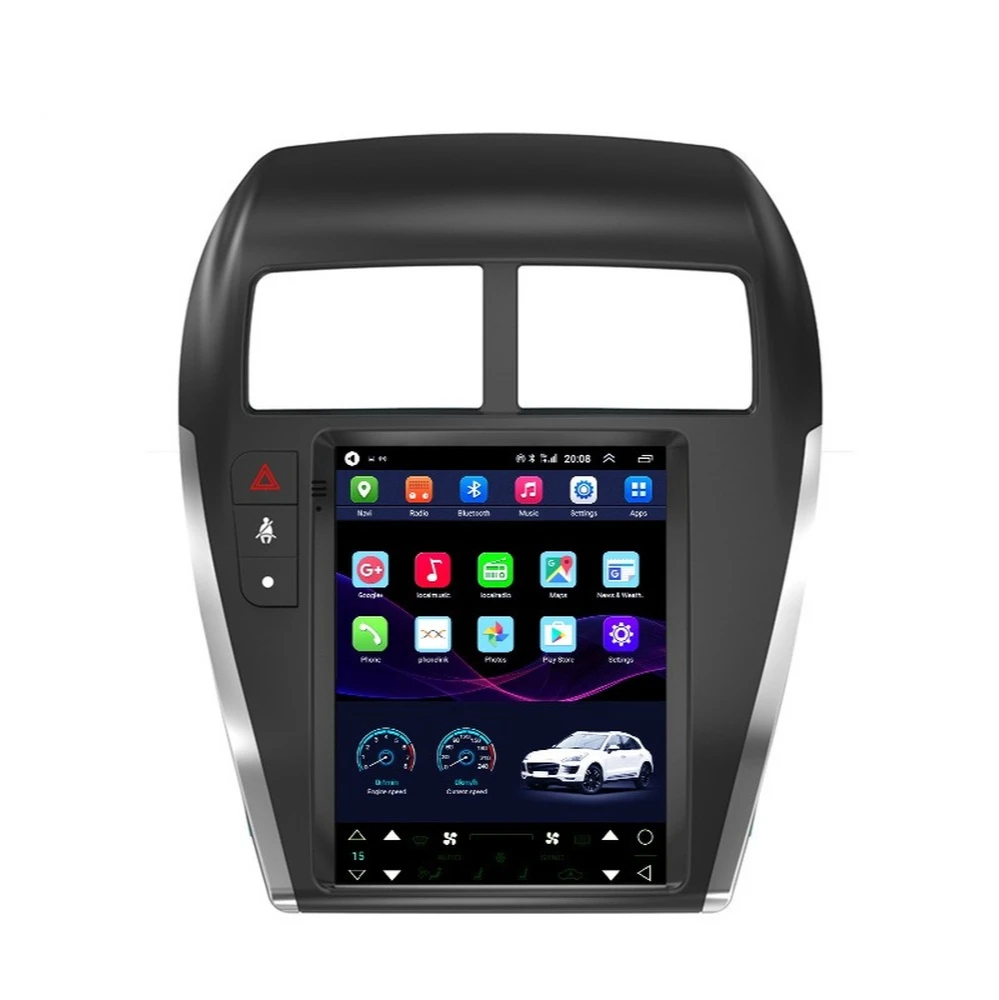 

Android Tesla Style Car GPS Navigation For MITSUBISHI ASX 2013-2018 Auto Radio Stereo Multimedia Player With BT WiFi Mirror