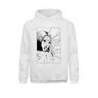 Свитшот мужской с длинным рукавом, ужасный пуловер в винтажном стиле, худи в стиле Хо дзюнцзи Ито для Хэллоуина, белый костюм