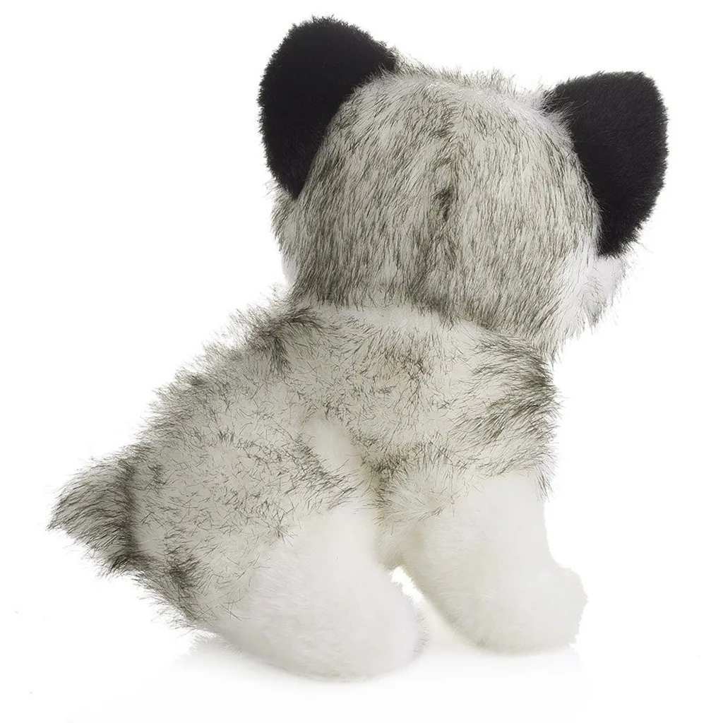 Милая сибирская Собака Хаски плюшевая игрушка мягкая кавайная мультяшная