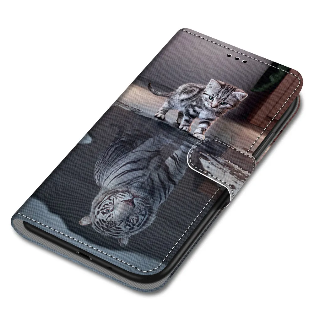 Кожаный чехол с откидной крышкой для Funda LG Q6 Q60 K50 Stylo 4 5 X Power V40 V50 Роскошный кошелек