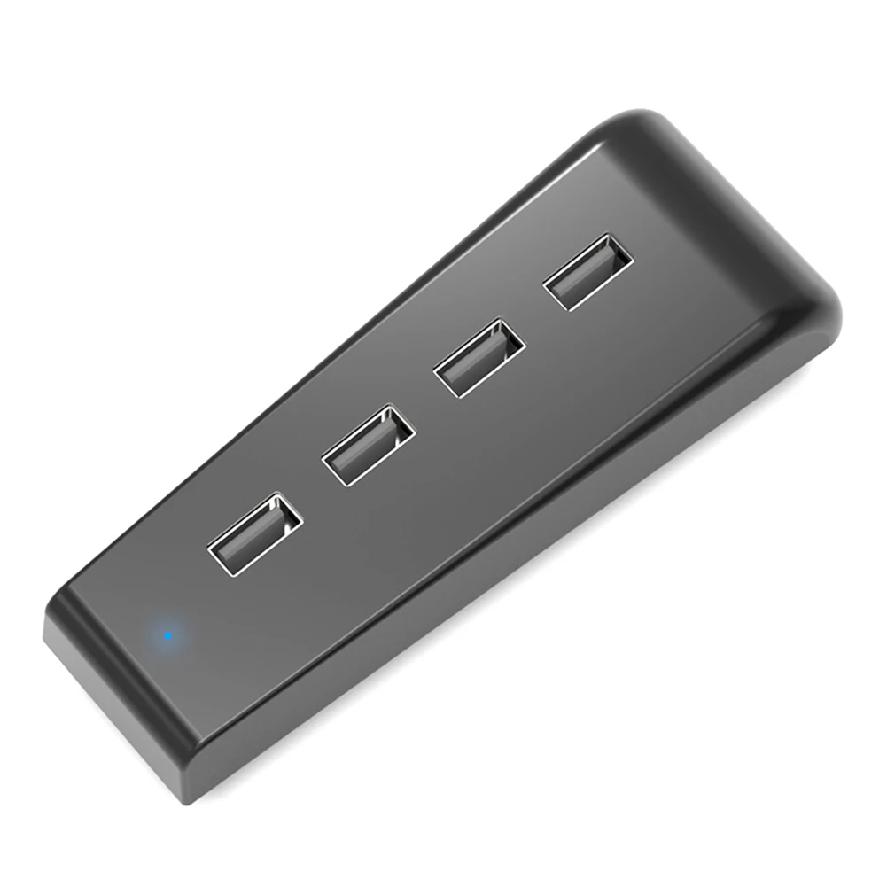 

For PS5 USB Hub 4 Port USB 2.0 Splitter Adapter for Playstation 5 DE/UHD Expansion Adapter For Laptop Desktop PC