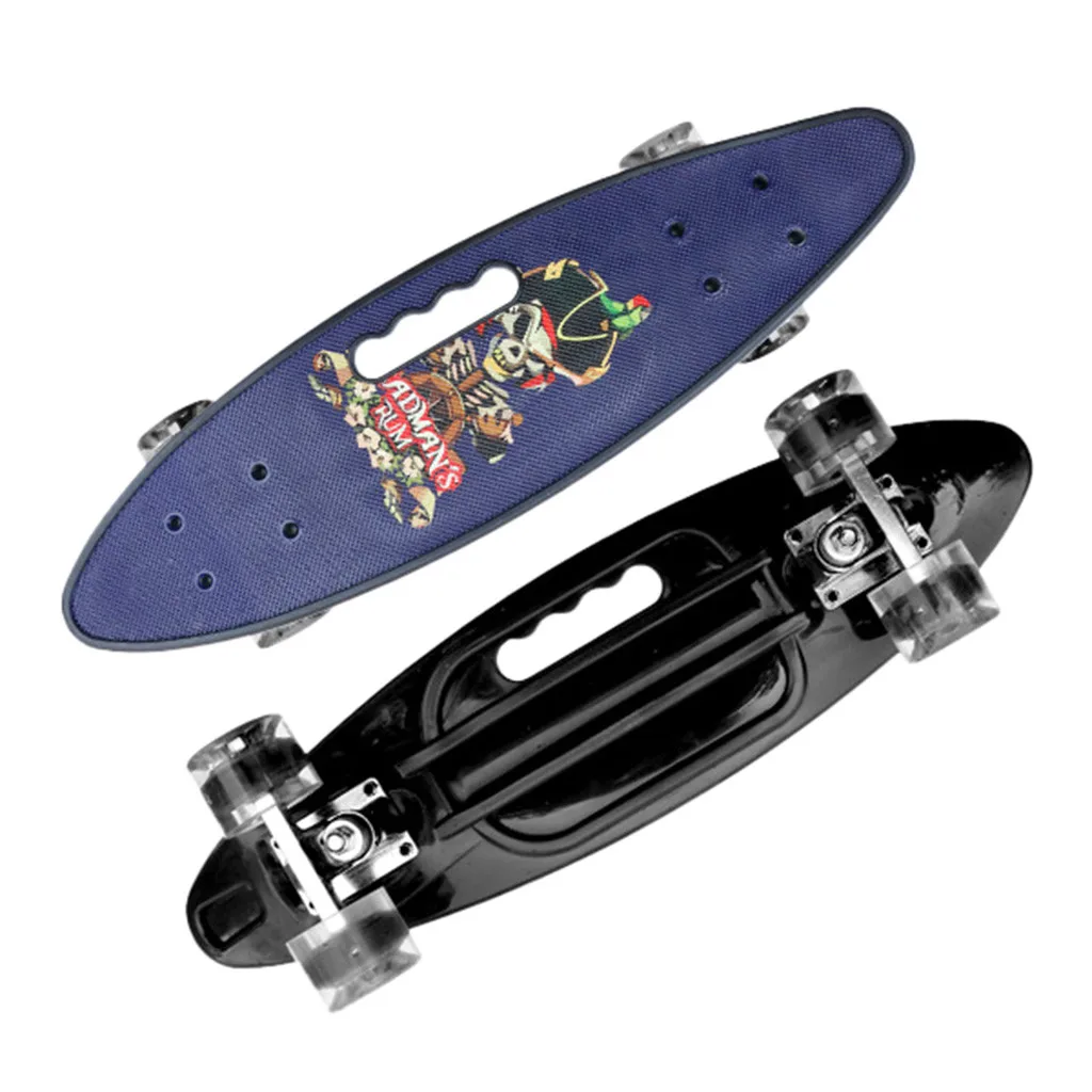 22-дюймовый скейтборд Круизная доска Penny Board 22 &quotX 6&quot ретро Лонгборд графика