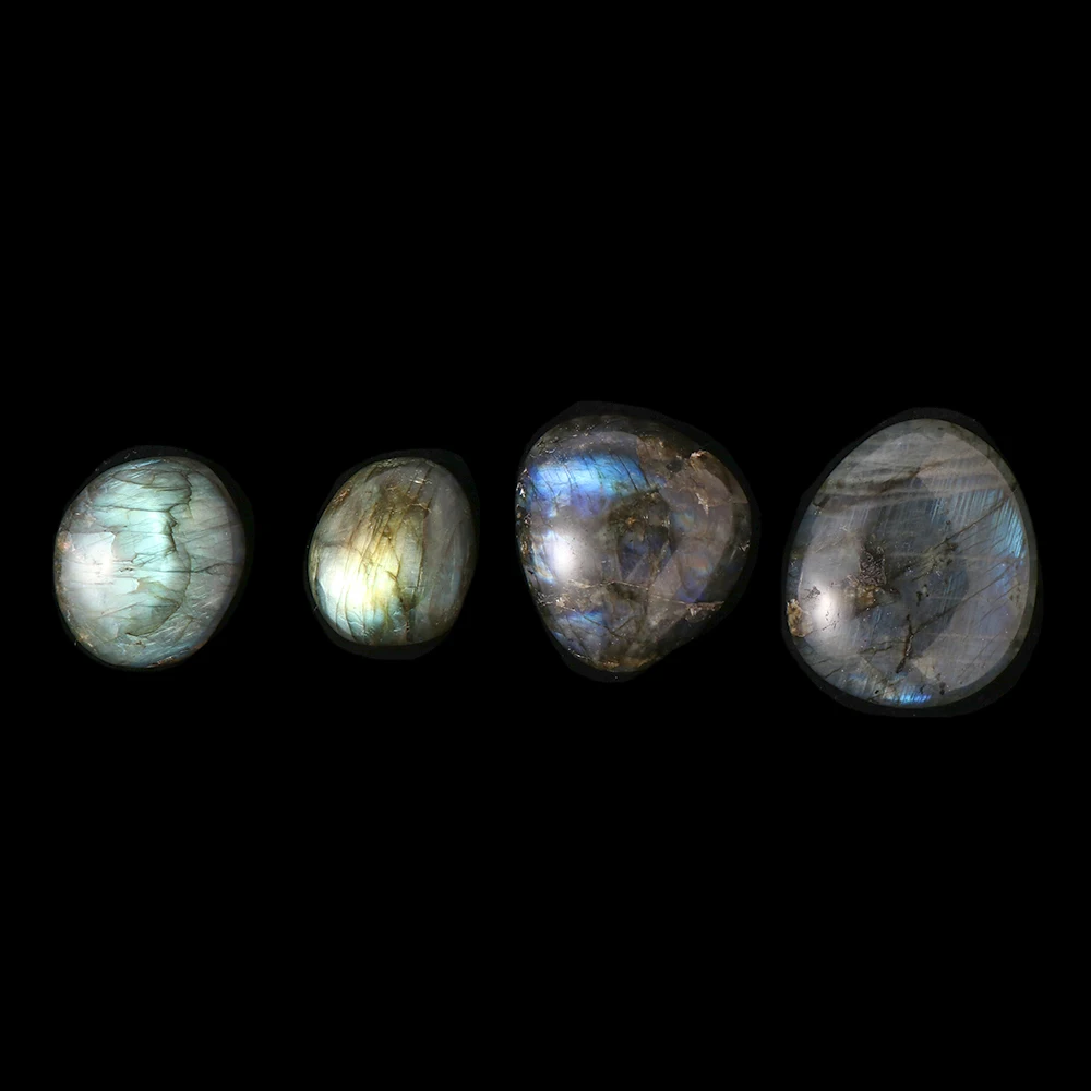 Натуральные Цветные лабрадориты 1 шт. оригинальные лунные камни натуральные