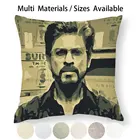 Наволочка Srk As Raees для подушки, наволочка для подушки, наволочка из хлопка и льна, наволочка из хлопка и льна, с вырезами в стиле рукх, Хан, Шах, рукх, Хан