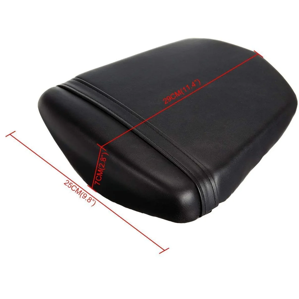 

Black Motorcycle Rear Passenger Pillion Seat for Yamaha YZF R6 2003-2005 YZF R6S 2006-2009