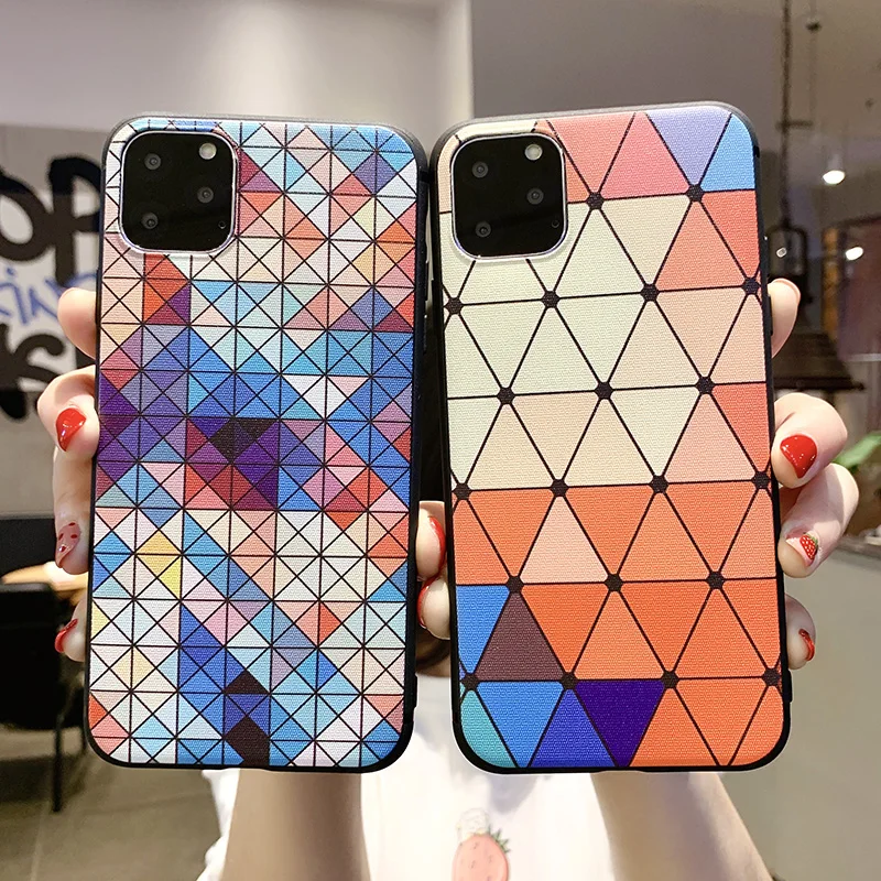 Геометрический рисунок КРЫШКА ДЛЯ VIVO Y65 Y66 Y67 Y71 Y71i Y73 Y75 Y79 Y81 Y81i Y85 Y91 Y91i Y95 Y97 Модный