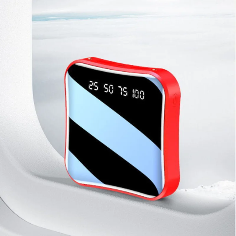 30000mah mini power bank 2usb led display portable external battery charger powerbank high capacity power banks for iphone free global shipping