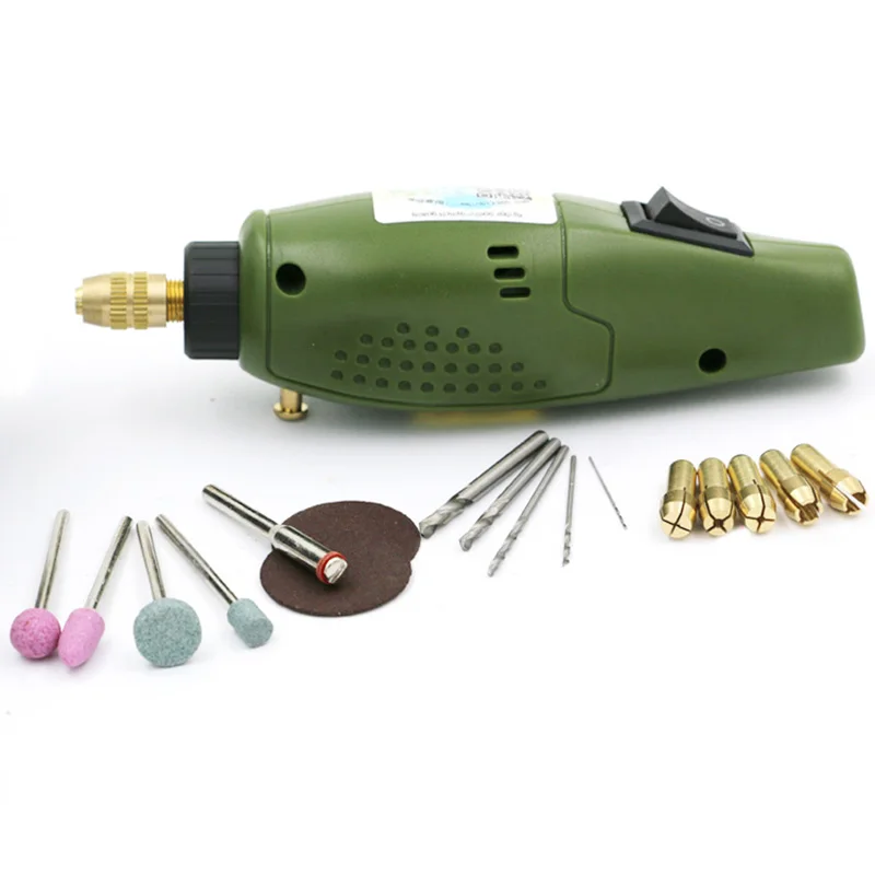 

GTBL Electric Grinder Mini Drill for Dremel Grinding Set 12V Dc Dremel Accessories Tool For Milling Polishing Drilling Cutting E