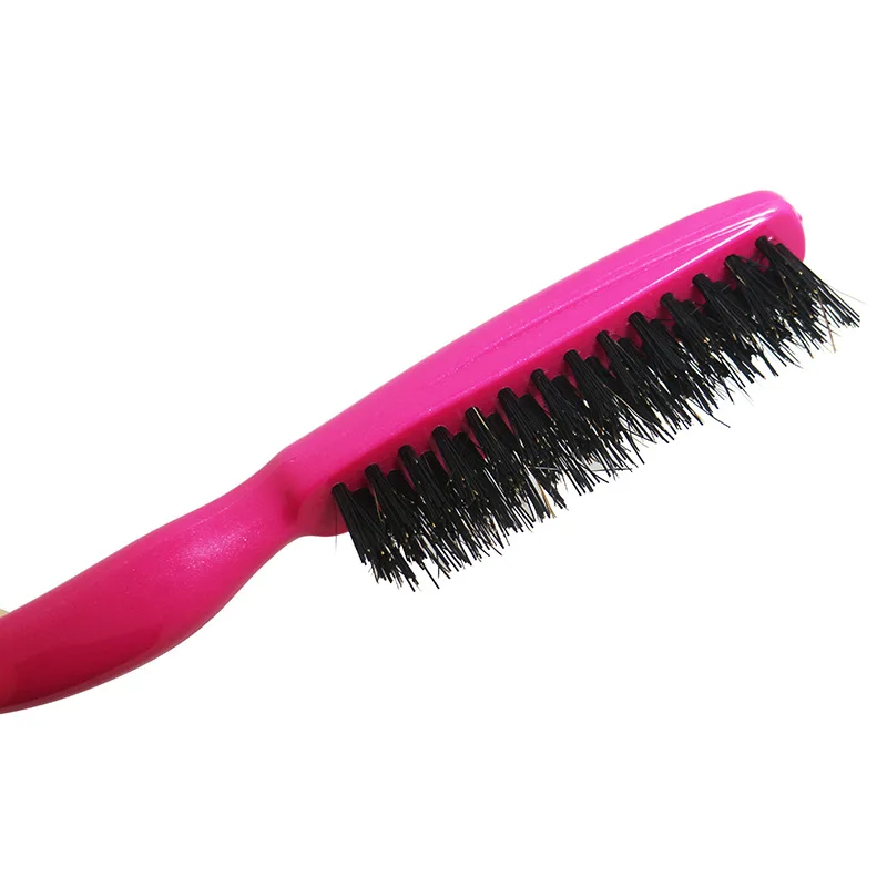 1PCS Professional Modeling Comb Hair Care Massage Detangle Hairbrush For Salon Hairdressing Styling Tool Random Colors - купить по