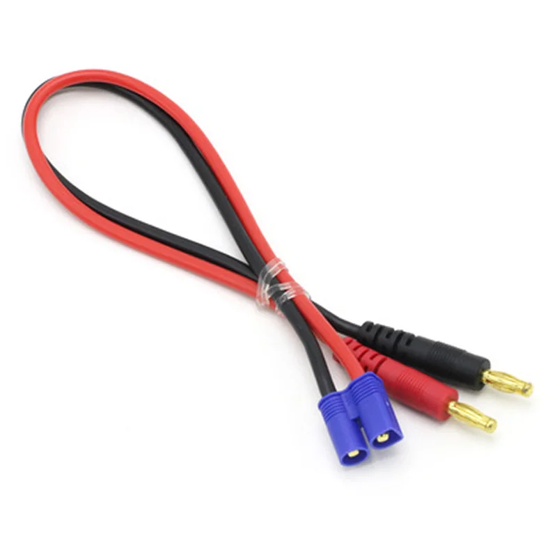 

RC B6 charger XT60 XT90 EC5 TRX plug T plug to 4.0mm banana charging cable