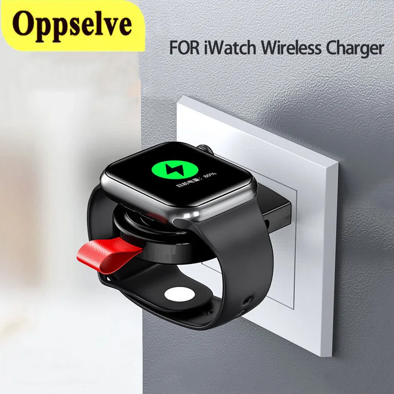 

Для iWatch Series Беспроводное зарядное устройство USB Магнитный адаптер для часов Беспроводная Быстрая зарядка для Apple Watch 1 2 3 4 5 6 станция