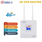 Wi-Fi-роутер 4G с модемом 4g, усилитель мобильной Wi-Fi-карты для IP-камеры, покрытие Wi-Fi 3G, роутеры 4 внешних антенны
