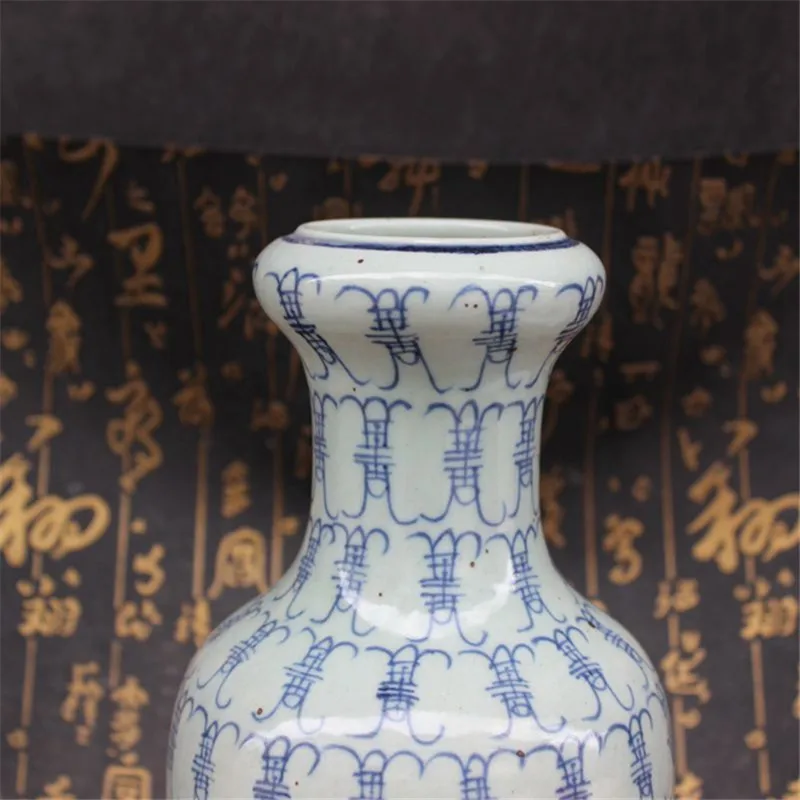 Китай Фарфоровая ваза Цзиндэчжэнь с синими и белыми цветами | Дом сад