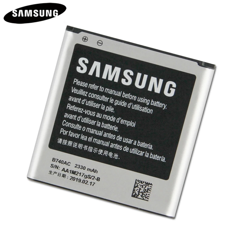 Оригинальный аккумулятор для телефона B740AE B740AC Samsung Galaxy S4Zoom C101 C1010 C105 C105K C105A