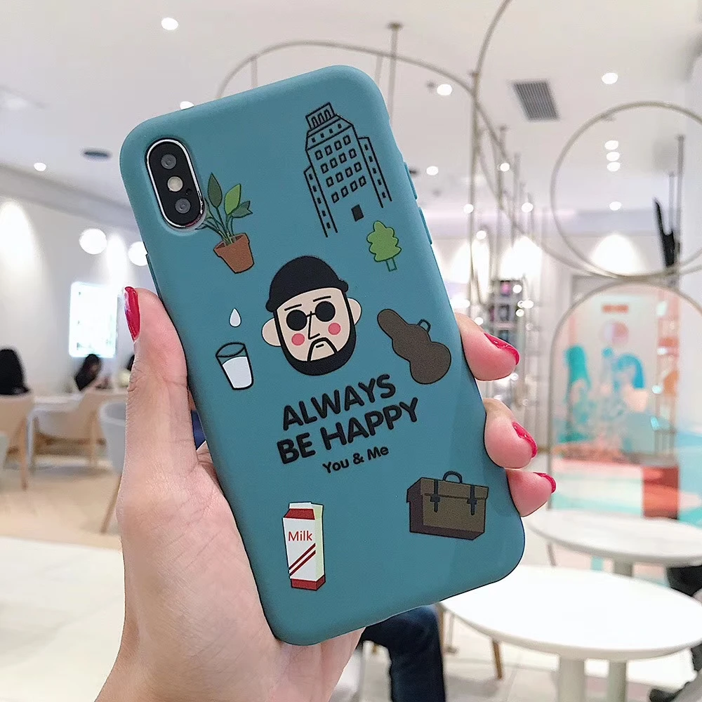 Милая пара профессиональный убийца Leon Чехол для мобильного телефона iPhone 11X7 8 плюс