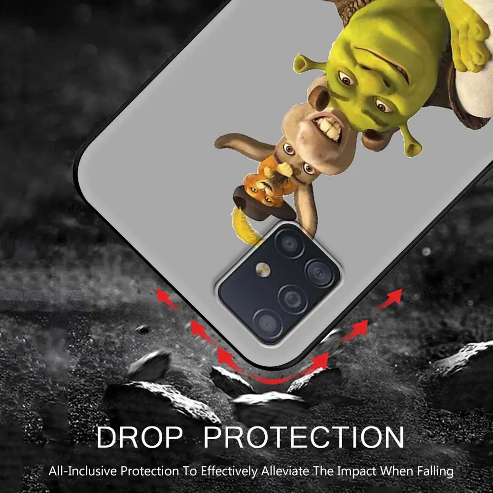 

Shrek Coon cute Cartoon Moive Phone Case for Samsung Galaxy A51 A71 A50 A21s A31 A10 A41 A20e A70 A30 A11 A40 A12 Silicon Cover