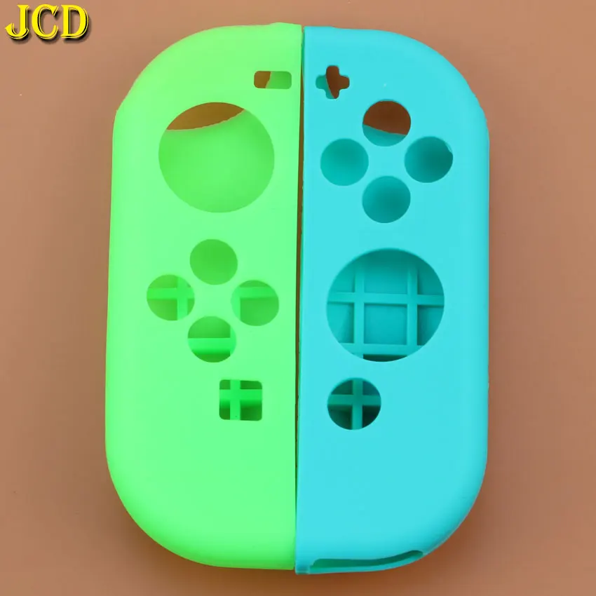 JCD силиконовой резины отделением для кредитных карт чехол для Nintendo Switch контроллер Joy-Con Nintendo Switch NX NS JoyCon Grip - Цвет: GD