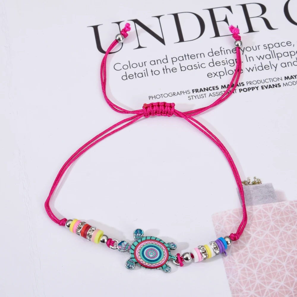 12 шт. плетеные браслеты в богемном стиле с изображением черепахи и дерева жизни |