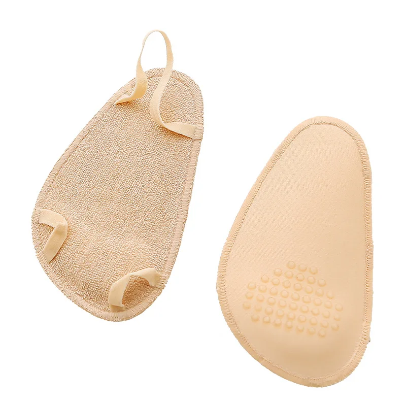 

Bottom Two Fingersocks Female Boat socks Shallow Mouth Invisible Half Palm Socks High Heels Foot Pad Socks Dispensing Anti-Skid