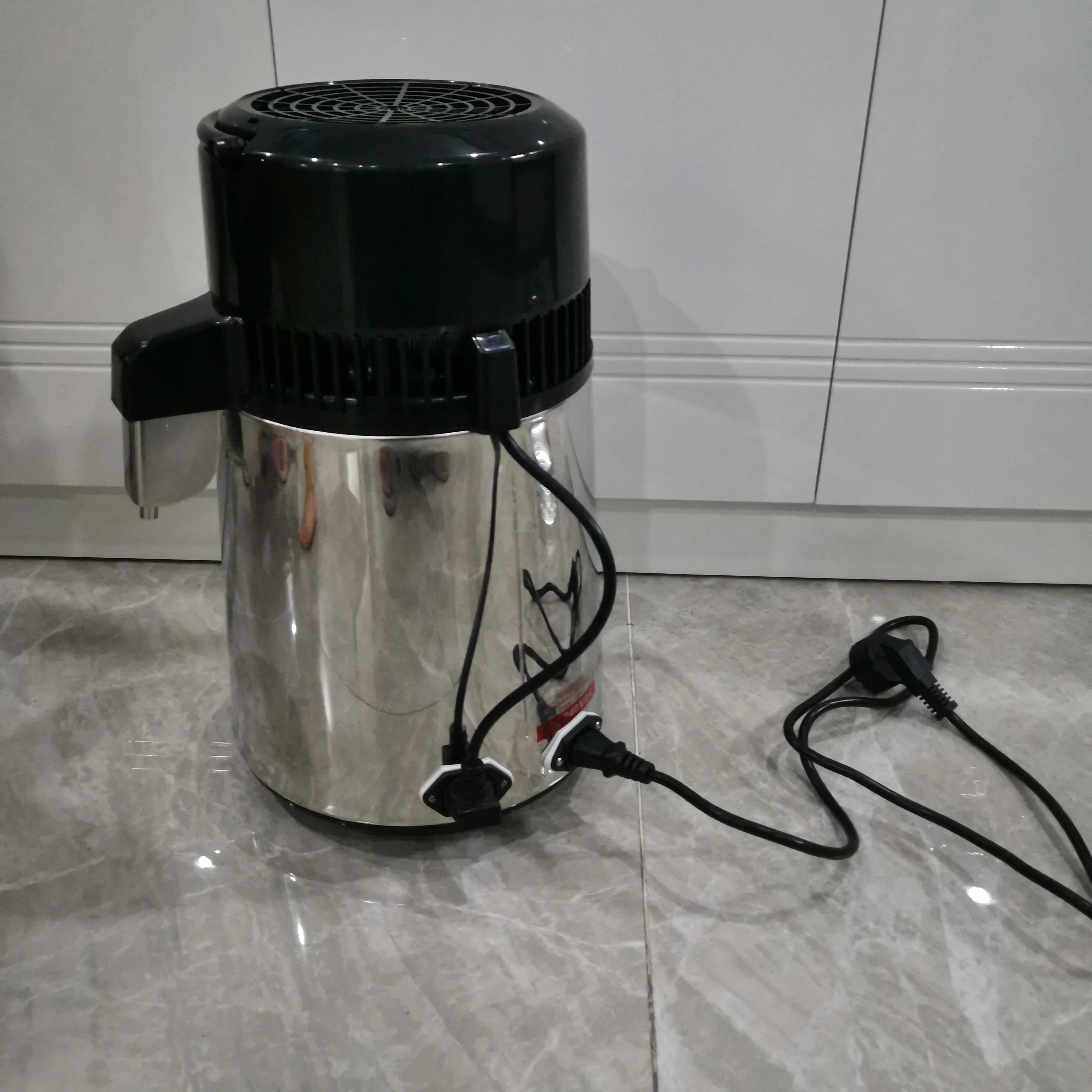 Дистиллятор для воды нержавеющая сталь 750 Вт 4L 110 В/220 В|Дистилляторы| |