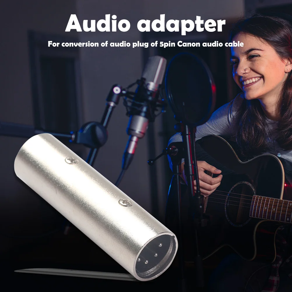 Цинковый сплав 5 контактный штекер соединитель соединителя широко совместимый с