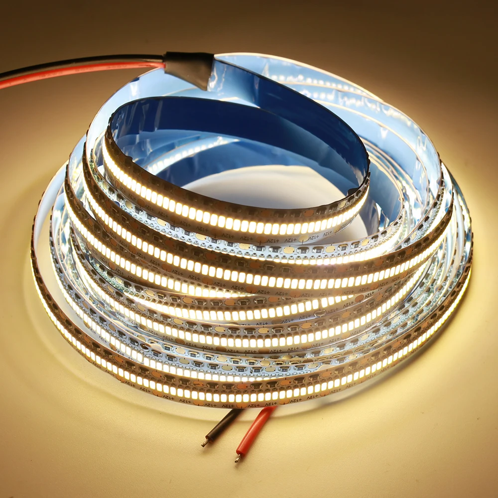 СВЕТОДИОДНАЯ лента SMD 3014 5 м 12 В 204 светодиодов/м 560 Светодиодная водонепроницаемая