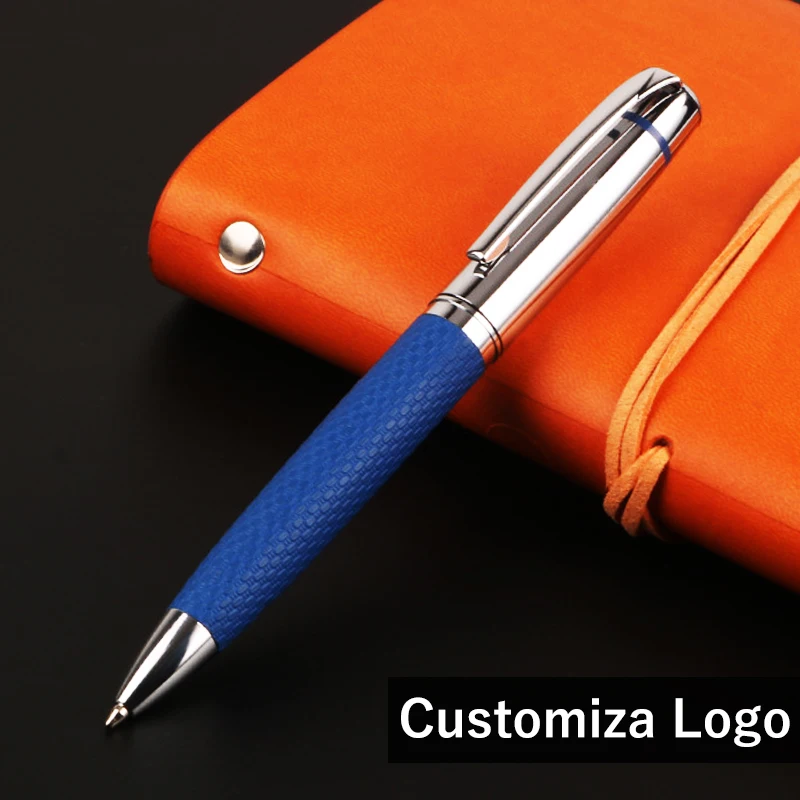 

Роскошные кожаные + металлические черные шариковые ручки с подписью для бизнеса, письма, офисные и школьные принадлежности, канцелярские то...