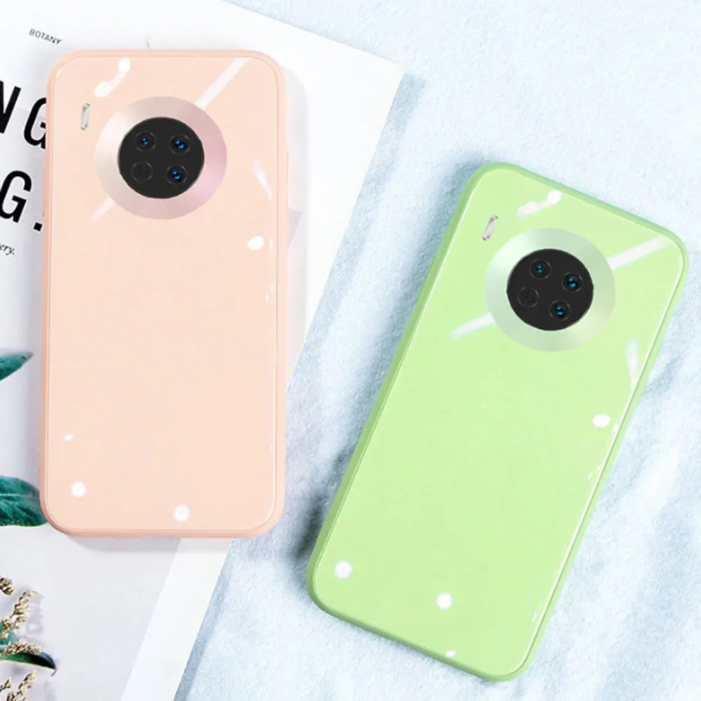 Чехол из закаленного стекла 9H для Huawei mate 20 30 pro 20X P 20lite nova 5 5i противоударный