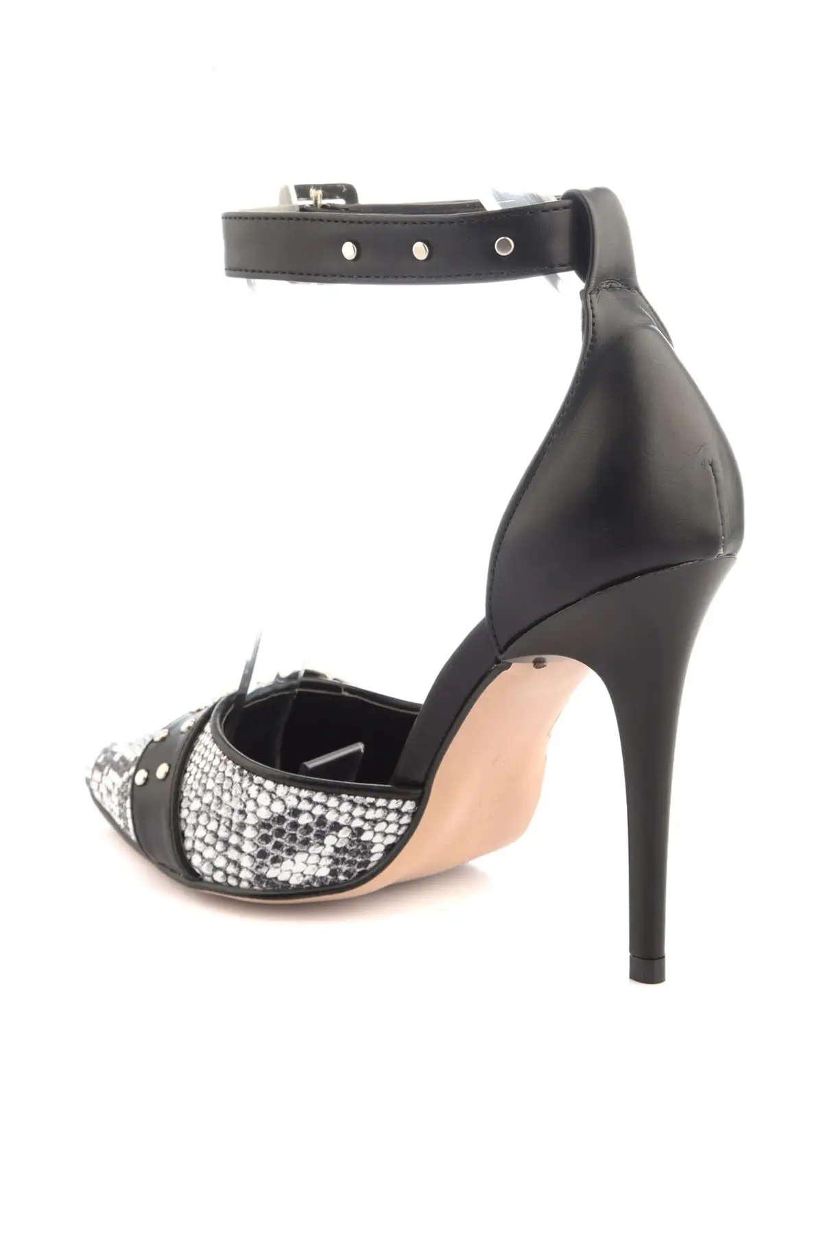 Женская Классическая обувь на каблуках со змеиным принтом Обувь TAKSS20TO0300|Женские