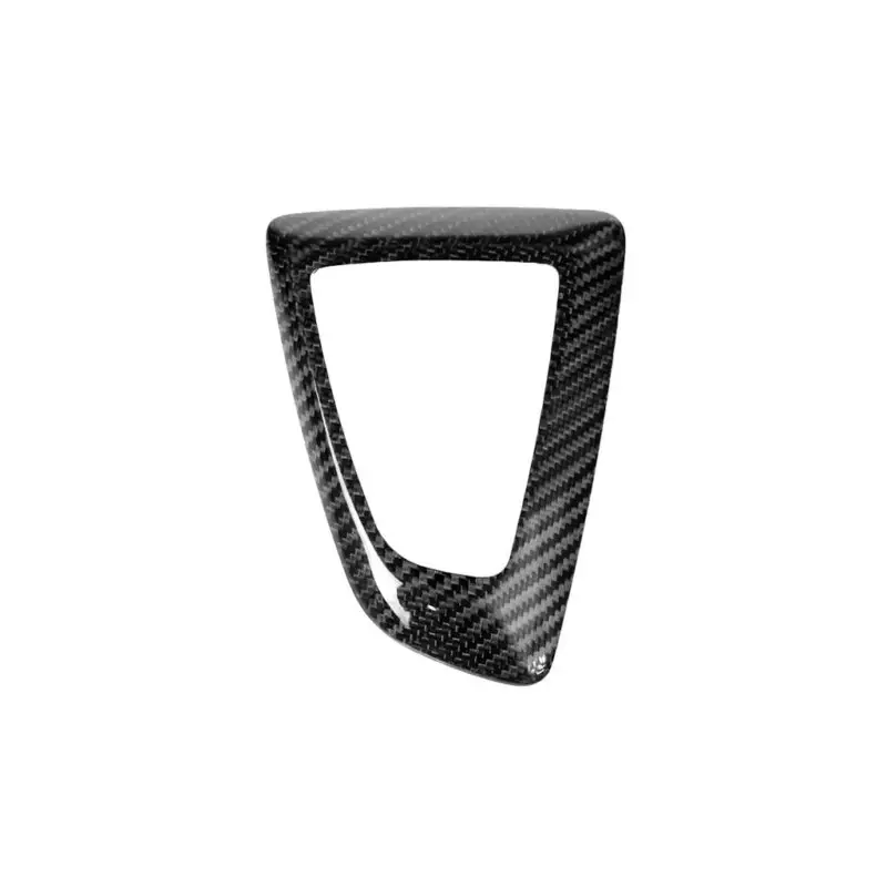 

For BMW 1 2 3 4 Series ABS Gear Shift Knob Panel Carbon Fiber Style Cover