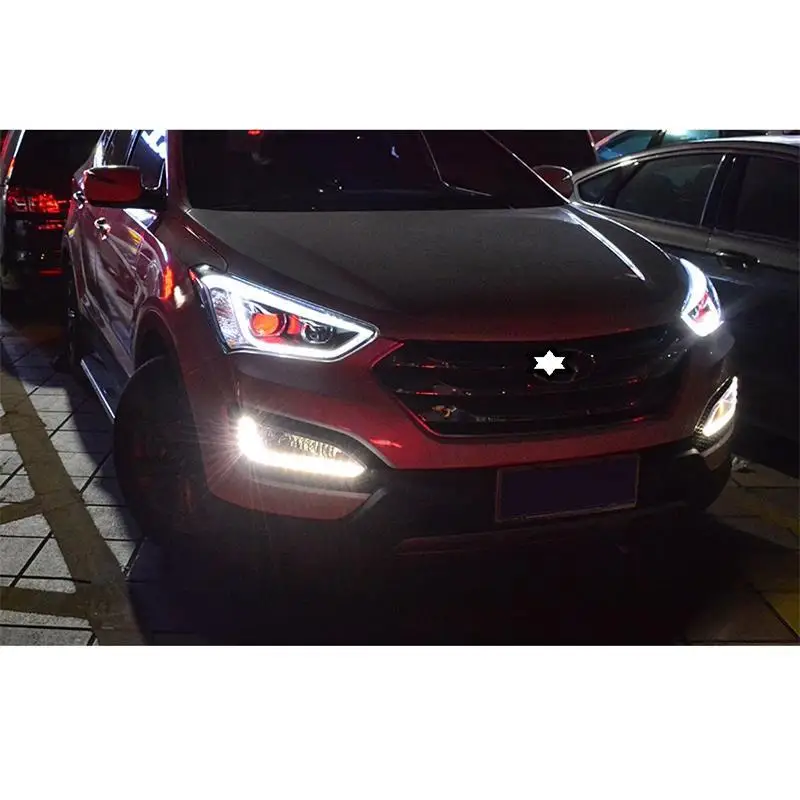Luces Para Auto Automovil Assessoires дневные ходовые светодиодные наружные фары автомобильные в