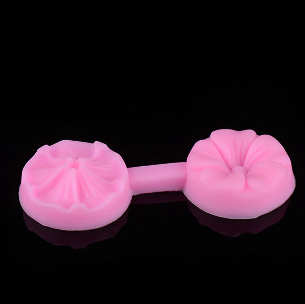Форма для выпечки тортов новый силиконовый 3D роза цветок Fondant (сахарная) торт