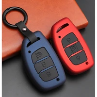 new silicon abs carbon fiber car key cover for hyundai ix30 ix35 tucson elantra verna sonata smart remote case accessories