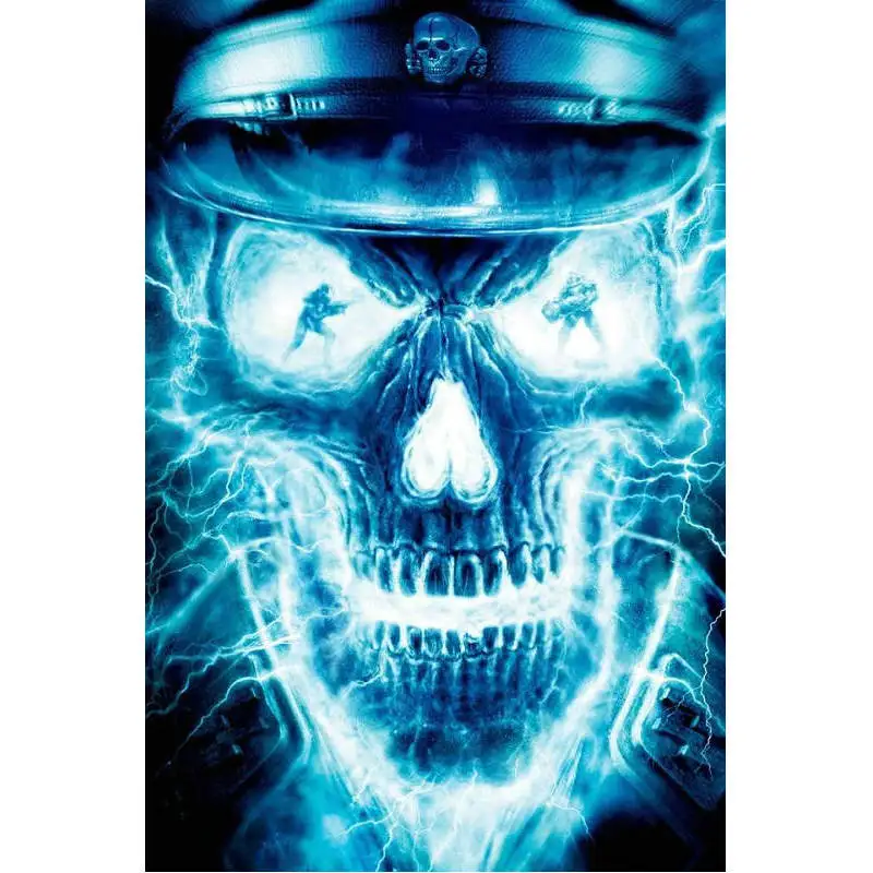 

Diy diamond painting Cross Stitch Skull hat picture Rhinestones Needlework Home Decorative 5D Square Full Diamond Embroidery