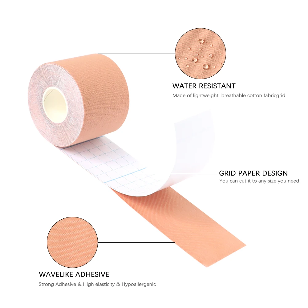 Ленты Kinesio эластичные бандажные наколенники ленты кинезиологические