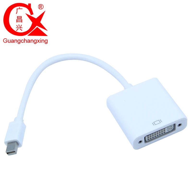 Переходник Mini DP DVI с двумя звеньями Thunderbolt мини порт дисплея на переходник для Apple