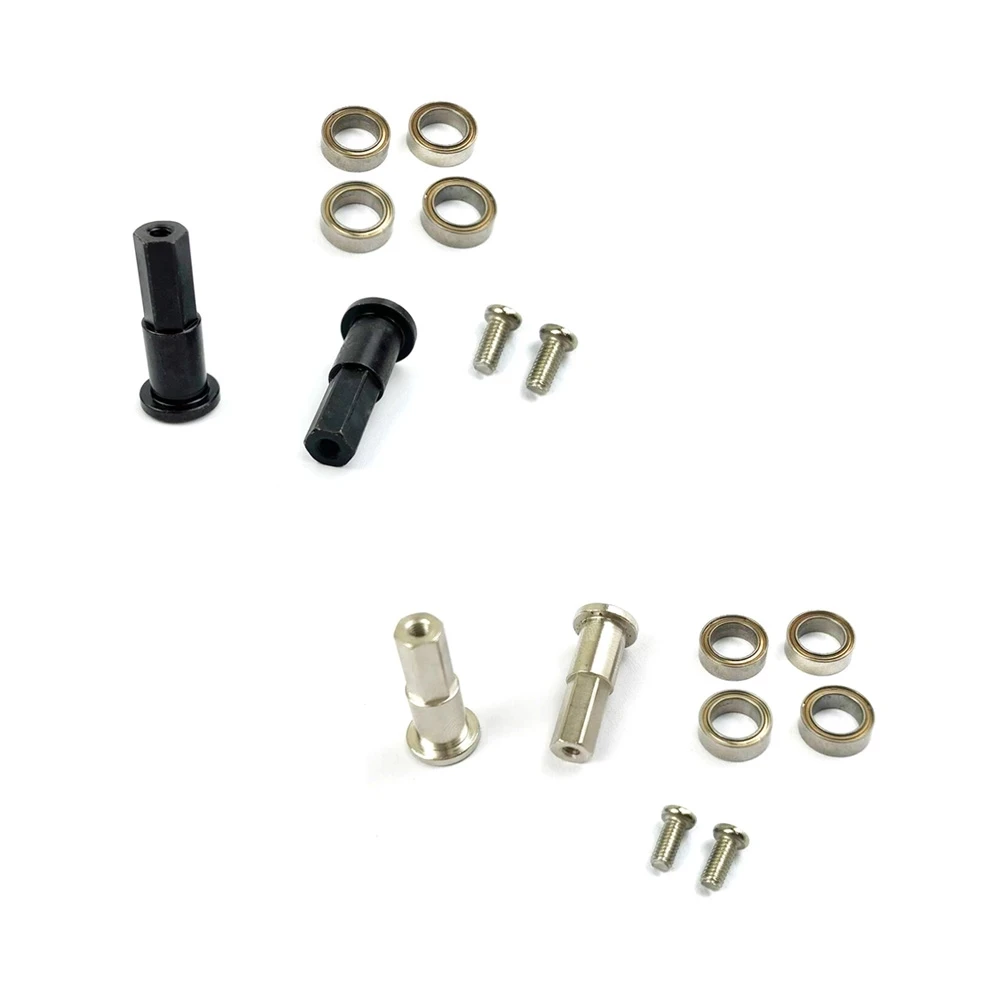 2 шт, 5 мм, комбинирующий адаптер с шестигранным хвостовиком, обновленные аксессуары для Wpl D12 D16 1/10 Rc Auto Onderdelen