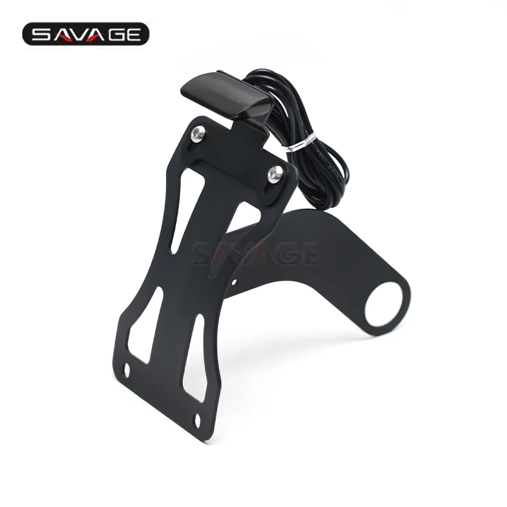 

Для SUZUKI HAYABUSA GSXR 600/750/1000 GSXS1000/F GSF1250 держатель номерного знака изогнутый вертикальный боковой кронштейн светодиодный