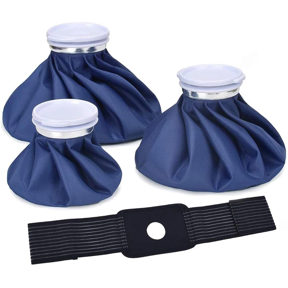 Professional Ice Bag Bandage with Reusable Pack for Arm Calf Knee Ankle Shoulder Neck Sprained Hot and Cold Compress | Спорт и