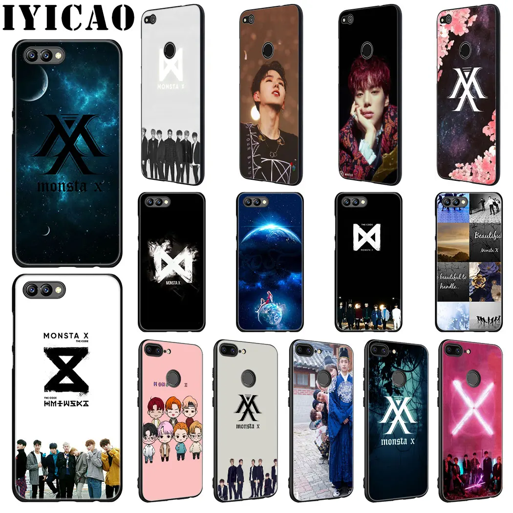 IYICAO KPOP мальчик группа монста X Мягкий силиконовый чехол для huawei Honor view 20 9X Pro 10 9 8 Lite