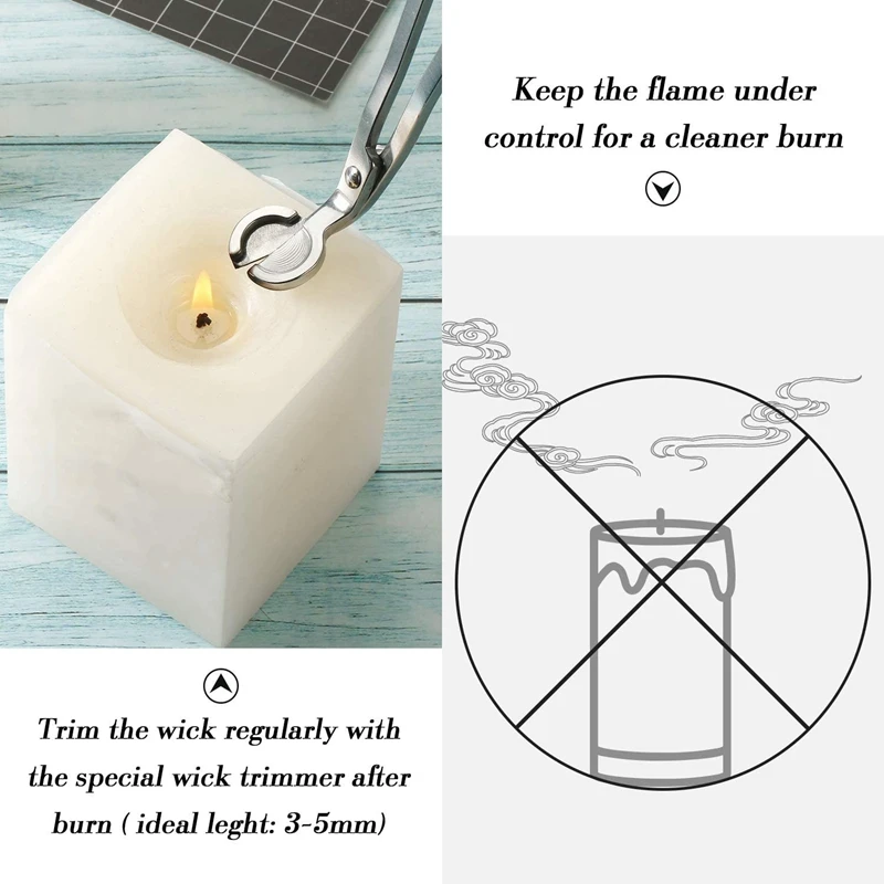 3 шт. триммер свечи для фитилей фитиль машинка стрижки ножницы свеча инструмент