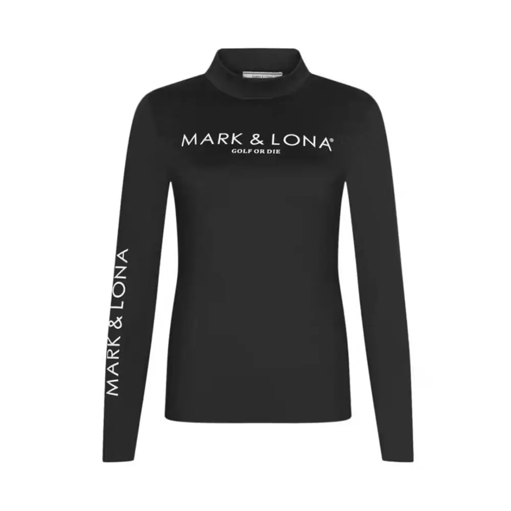 Женская бархатная футболка для гольфа MARK &amp LONA теплая удобная рубашка Осень-зима