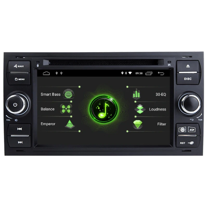 2 Din Android 9 0 dvd плеер автомобиля мультимедиа FORD Focus II (2005 2007) C Max Fusion (2006 2011) радио gps