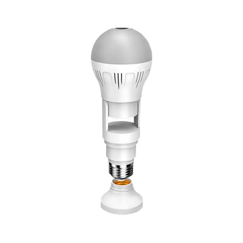 

E27 Light Bulb Camera HD 1080P Wifi IP Camera 360 Panoramic Camera Vision Smart Alarm APP Remote Control Security Camera HWC