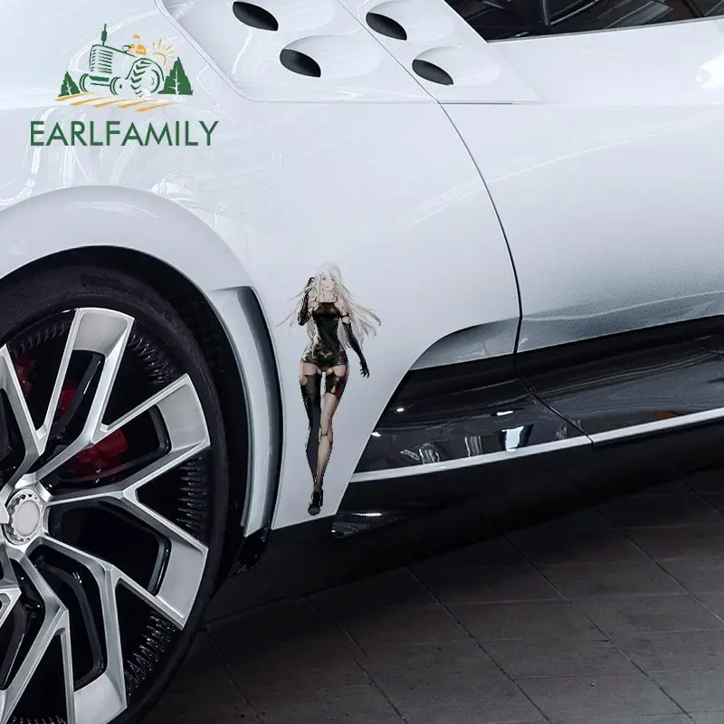 EARLFAMILY 13 см x 6 1 для Nier Automata A2 Автомобильная Наклейка виниловая окклюзия царапина