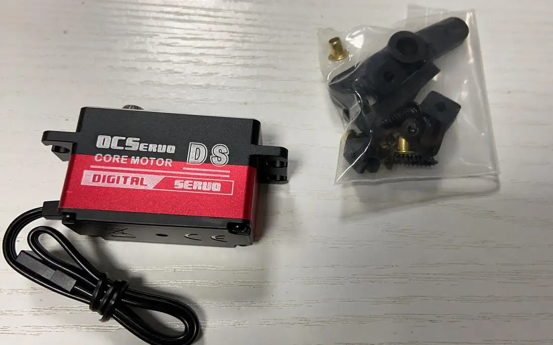 

OCS-D185 HV Programmable Low Profile 18kg CNC Coreless Metal Gear Short-body Digital Servo For 1:8 1:10 RC Car HPI traxx truck