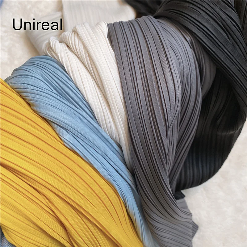 

Женские плиссированные брюки Unireal, с высокой талией и широкими штанинами, повседневные брюки на лето 2021