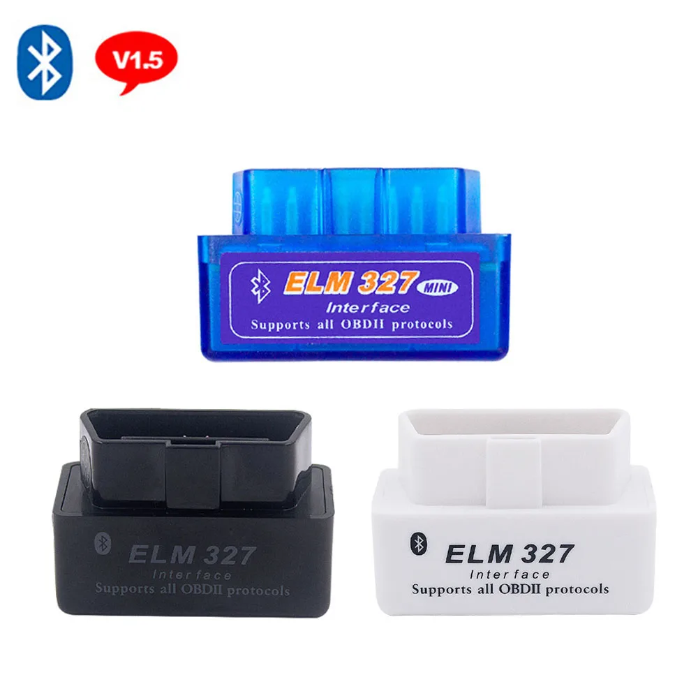 V1.5 /V2.1 ELM327 OBD2 сканер Bluetooth диагностический инструмент для BMW Audi VW Mercedes Benz Hyundai Peugeot