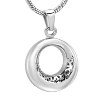 eternal circle of life memory necklace for women funeral urn cremation pendant for ash free filling kit instructions