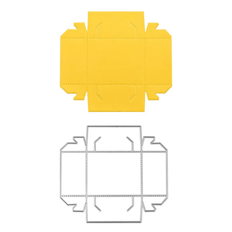 YaMinSanNiO DIY коробочка для конфет на вечеринку металлические режущие штампы